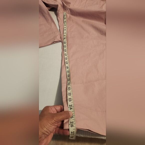 The Script Chiara Wide Leg High Rise Pants in Rose Size 8 - Picture 8 of 13